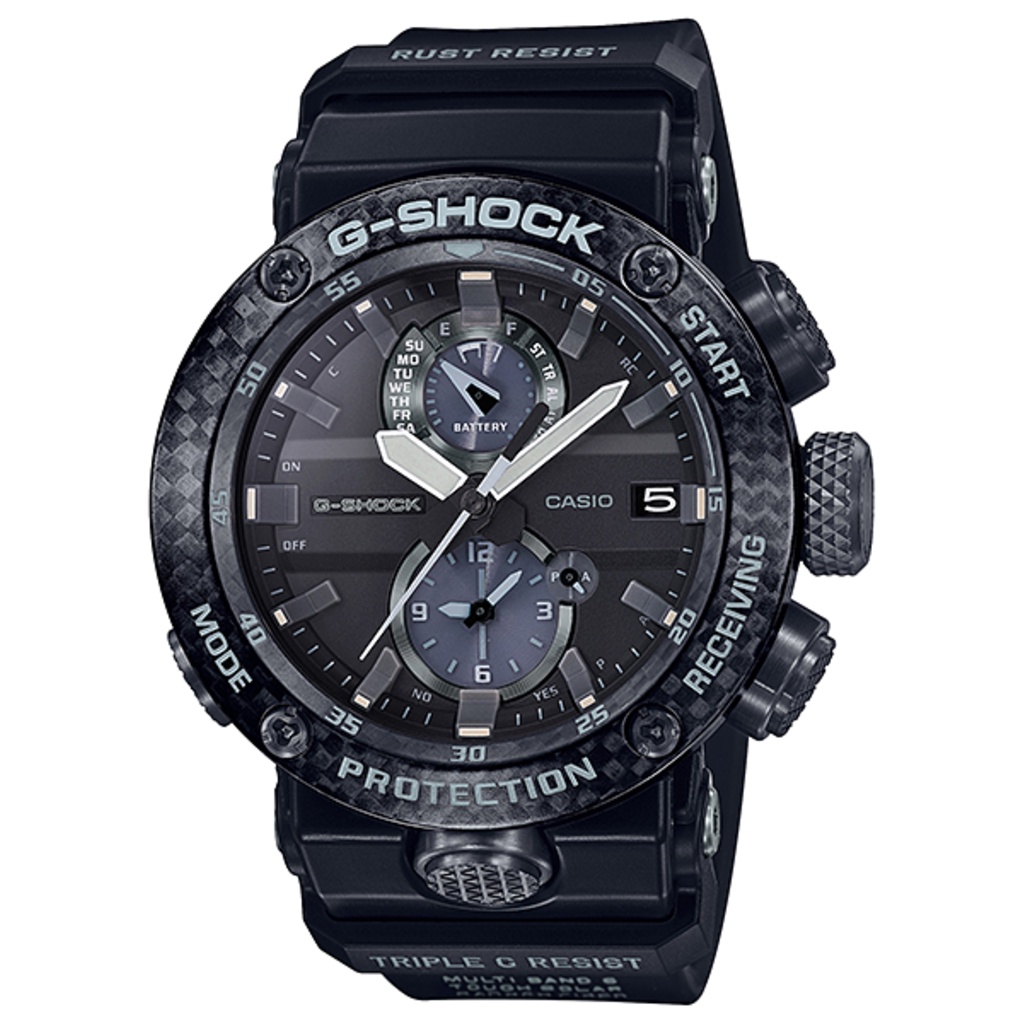 CASIO G-SHOCK นาฬิกาข้อมือ นาฬิกากันน้ำ นาฬิกาของแท้ ประกันศูนย์ CMG 1 ปี รุ่น GWR-B1000-1A นาฬิกาสีดำ