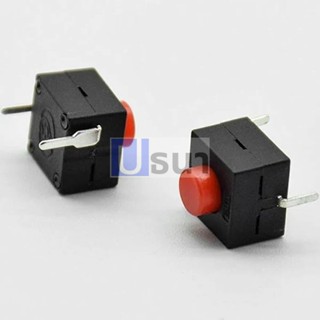 สวิทช์ ไฟฉาย ปุ่มกด Flashlight Switch ON-OFF DIP 2 ขา 8.3x8.3x8.3mm #L068 (1 ตัว)