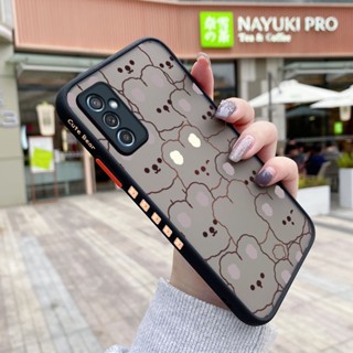 เคสโทรศัพท์มือถือ ซิลิโคนใส กันกระแทก ลายการ์ตูนกระต่ายน่ารัก สําหรับ Samsung galaxy M52 5G