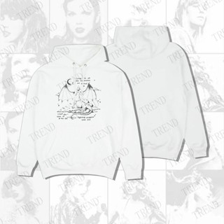 เสื้อกันหนาวลําลอง ผ้าฝ้าย มีฮู้ด ทรงหลวม พิมพ์ลายมังกร Taylor Swift The Eras Tour Fighting Dragons With You Merch พลัสไซซ์ แฟชั่นฤดูใบไม้ผลิ และฤดูใบไม้ร่วง สไตล์เกาหลี สําหรับผู้ชาย และผู้หญิง