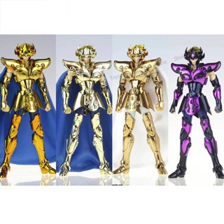 พร้อมส่ง โมเดลฟิกเกอร์ Leo Aiolia TV 24k oce dark Saint Seiya Myth EX Knights of the Zodiac ของเล่นสําหรับเด็ก