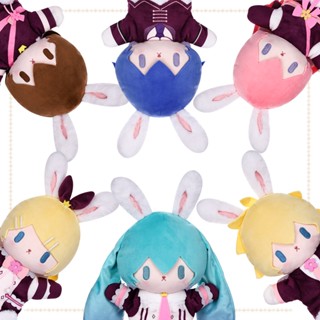 ตุ๊กตาฟิกเกอร์หุ่นมือ อนิเมะ Hatsune Miku Rin Len Vocaloid Kaito Meiko ของเล่นสําหรับเด็ก 2023