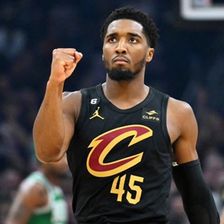 เสื้อกีฬาบาสเก็ตบอล แขนกุด ลาย Donovan Mitchell Jersey Cleveland Cavaliers DC2C สําหรับผู้ชาย