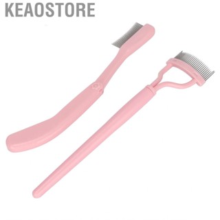 Keaostore 2Pcs Collapsible Eye Lash Separator Tool Eyelash Durable Folding