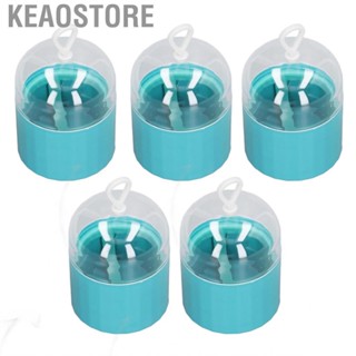 Keaostore Makeup Sponge Box  Portable Large  Container Dustproof for Girls