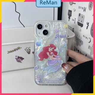 เคสโทรศัพท์มือถือ ลายเจ้าหญิงนางเงือก สําหรับ Apple Iphone 14ProMax 12 1314Promax 14plus 13 12pro 11 pro max Xr Xs max 7 8 Plus 13 pro max 13 1212pro 111pro