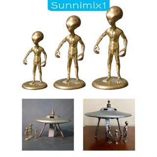 [Sunnimix1] รูปปั้นเอเลี่ยนน่ารัก สําหรับตกแต่งบ้าน สตูดิโอ วันเกิด