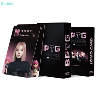 &lt;Redhot&gt; Kpop For Black and Pink BPTG THE GAME อัลบั้มโฟโต้การ์ด JISOO JENNIE LISA ROSE ของสะสม ชุดการ์ดโลโม่ แฟนคลับ เก็บสะสม โฟโต้การ์ด ของขวัญ ลดราคา