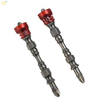 【VARSTR】Cross Bit 2pcs 65mm Long Alloy Steel Brand New Unused Drill Screwdriver