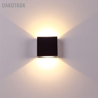  DAKOTASK โคมไฟติดผนัง LED มัลติฟังก์ชั่นนวัตกรรมโคมไฟติดผนังอลูมิเนียมสำหรับห้องนอนห้องนั่งเล่นห้องโถง