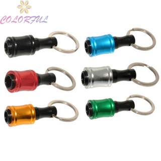 【COLORFUL】Drill Bit Holder Aluminum Alloy Heavy-duty Structure Quick Release Power Tools