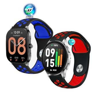 สาย Amazfit Pop 3S 3R สาย สายนาฬิกาสายซิลิโคน Amazfit Pop 3S 3R สายรัด สายรัดข้อมือกีฬา สายรัด Amazfit Pop 3S สาย สายรัด