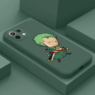 เคสโทรศัพท์มือถือ ลายการ์ตูนวันพีช Roronoa Zoro สําหรับ Xiaomi Redmi Note 11 11T Pro PLUS+ 11S 5G 4G