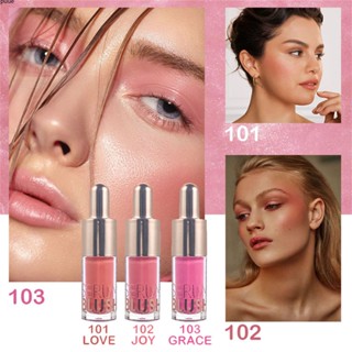 Beauty Glazed Liquid Blush Ruddy Expansion Color Eye Shadow Tanning Red Female Facial Rouge Water puueqg