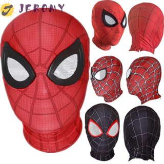 Jeromy หน้ากากสไปเดอร์แมน 3D เลนส์ซูเปอร์ฮีโร่ Raimi Peter Parker Iron Spider Man 3D