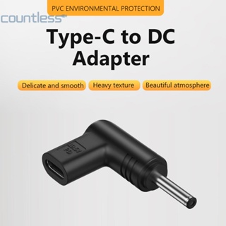 อะแดปเตอร์แปลง PVC PD USB Type-C ตัวเมีย เป็น DC ตัวผู้ 19V สําหรับพัดลม ขนาดเล็ก [countless.th]