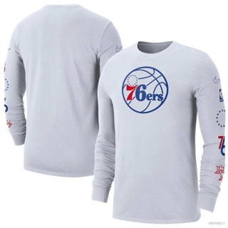 เสื้อกีฬาบาสเก็ตบอลแขนยาว NP2 2023 NBA Philadelphia 76ers Jersey พลัสไซซ์ PN2