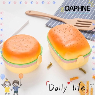 Daphne กล่องอาหารกลางวัน ส้อมเบอร์เกอร์ สําหรับเด็ก