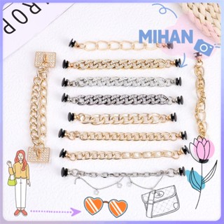 Mihan สายโซ่รองเท้าประดับจี้อะคริลิคสําหรับตกแต่งรองเท้า