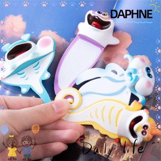 Daphne ที่คั่นหนังสือ PVC รูปม้าน้ํา 3D เครื่องเขียน สําหรับคนรักการอ่านหนังสือ