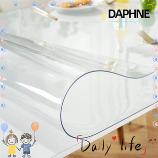 Daphne แผ่นรองโต๊ะ พลาสติกใส หนา 1.5 มม. 15.7x23.6 นิ้ว