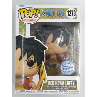 Funko Pop One Piece - Red Hawk Luffy #1273 ของแท้ พร้อมส่ง