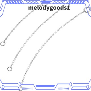 MELODYGOODS1 สายโซ่ต่อขยายสร้อยคอ 3 นิ้ว 2 นิ้ว 4 นิ้ว ทนทาน ถอดออกได้ สีเงิน สําหรับผู้หญิง