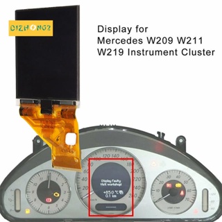 เกจวัดคลัสเตอร์รถยนต์ หน้าจอ LCD สําหรับ Mercedes E-Class E320 E350 E500 E55 E63 W209 W211 W219