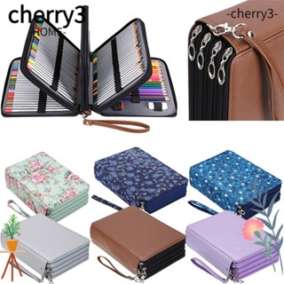 Cherry3 กระเป๋าดินสอ ความจุขนาดใหญ่ 200 ช่อง สําหรับใส่ปากกา