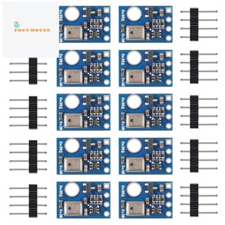 โมดูลเซนเซอร์วัดอุณหภูมิ และความชื้น ดิจิทัล AHT10 I2C ความแม่นยําสูง แบบเปลี่ยน SHT20 10 ชิ้น