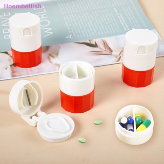Hoe&gt; 4 In 1 กล่องตลับยา 4 ชั้น แบบพกพา