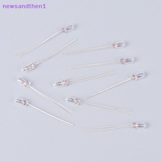 Newsandthen1 ไฟแดชบอร์ดรถยนต์ 10 ชิ้น | หลอดไฟ T3 Led สําหรับติดรถยนต์ | หลอดไฟ LED 12 โวลต์ สําหรับรถยนต์