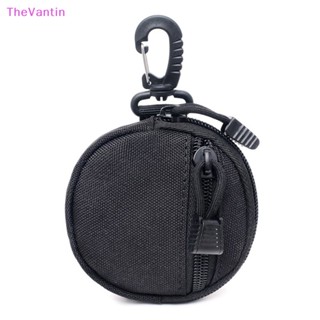 Thevantin ใหม่ กระเป๋าสตางค์ กระเป๋าใส่เหรียญ กุญแจ มีซิป สําหรับผู้ชาย