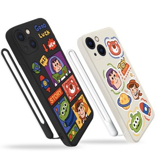 เคสโทรศัพท์มือถือ TPU นิ่ม ลายการ์ตูน Toy Story Losto Free พร้อมสายคล้อง สําหรับ IPhone XR 11 12 13 PRO MAX 6 7 6S 8 Plus X XS MAX 11 12 13 mini Se 2020 6SPlus 7Plus 6Plus 8Plus XSMAX A15 A16 A9 A5 A7 A5S Y12 Y20 Y15S