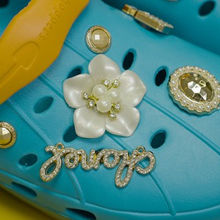 กระดุม รูปดอกไม้ สําหรับตกแต่งรองเท้า Croc Jibz