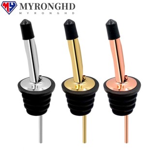 Myronghd 1/3 ชิ้น ที่รินไวน์ ใหม่ เหล้า ฟรี ไหล ฝาขวด