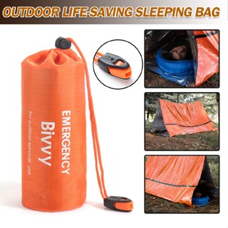 Emergency Sleeping Bag Windproof PE Aluminum Film Survival Thermal Waterproof