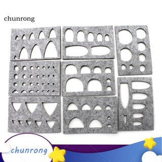 Chunrong แม่พิมพ์ลายฉลุ รูปสัตว์ จมูก ตา DIY สําหรับทําเครื่องประดับ 8 ชิ้น