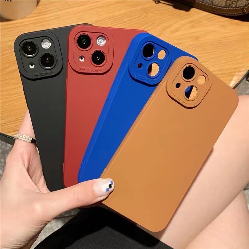T1  เคสกันเลนส์กล้อง สําหรับ Samsung A33 5G A51 A71 A23 4g 5g A73 5G A53 5g A13 4G 5G A04S เคสกันกระ