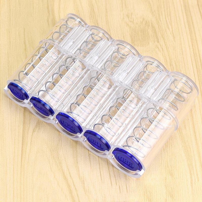 กล่องใส่เหรียญ กล่องแยกเหรียญ พร้อมที่หนีบ รุ่นสปริง - รูปที่ 3