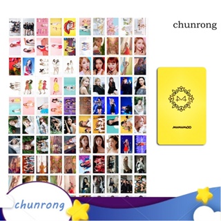 Chunrong การ์ดอัลบั้มภาพ เนื้อแมตต์ DIY สําหรับตกแต่ง 100 ชิ้น ต่อชุด