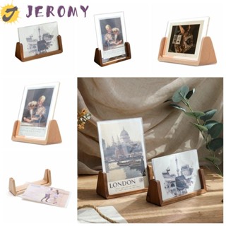 Jeromy ฐานปฏิทินตั้งโต๊ะ อะคริลิค บีช / วอลนัท กรอบรูปไม้ รูปตัว U สไตล์ยุโรป ติดตั้งง่าย สร้างสรรค์ สําหรับงานแต่งงาน