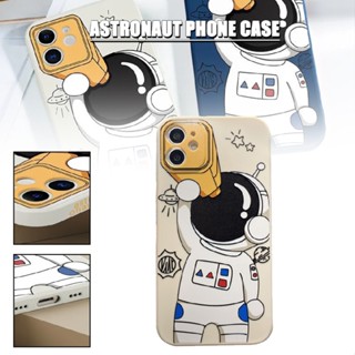 Cute Astronaut Phone Case Protective Case for iPhone 12/13/14/Pro/Plus/Pro Max