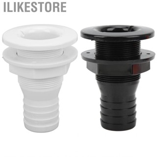 Ilikestore Boats Thru Hull Fitting  Hose Connector Wearproof Durable Straight for Marines