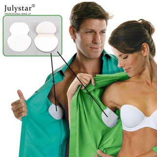 JULYSTAR สติกเกอร์แผ่นเหงื่อใต้วงแขนที่มองไม่เห็น / รักแร้ดูแลกลิ่นสติกเกอร์เหงื่อ / โล่ดูดซับระงับกลิ่นกาย