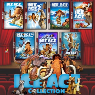 DVD ดีวีดี ICE AGE ไอซ์เอจ เจาะยุคน้ำแข็งมหัศจรรย์ ภาค 1-7 DVD Master เสียงไทย (เสียง ไทย/อังกฤษ | ซับ ไทย/อังกฤษ) DVD ด