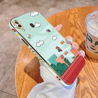 เคสโทรศัพท์มือถือแบบนิ่ม TPU กันกระแทก ลายเกมมาริโอ้ หรูหรา สําหรับ Samsung Galaxy A10 A20 A30 A50 A10S A20S A30S A50S A7 2018