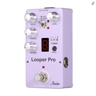 {fly} Rowin RE-05 Loop เอฟเฟคกีตาร์ จูนเนอร์เอฟเฟคกีตาร์ ขนาดเล็ก พร้อมเอฟเฟค Reverb Chorus Delay