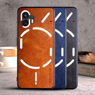 เคสโทรศัพท์มือถือหนัง หรูหรา สไตล์วินเทจ สําหรับ nothing phone 2 nothing phone2 coque 2 2