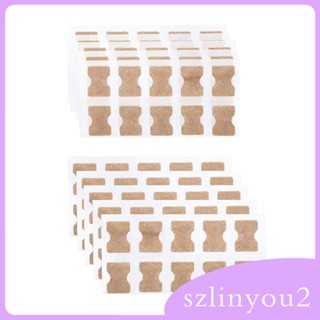 [szlinyou2] สติกเกอร์ใส แก้ไขเล็บคุด สําหรับทําเล็บเท้า 100 ชิ้น